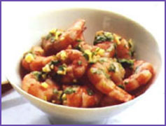 Honey Prawns