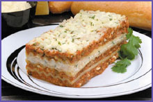 Lasagne With Paneer