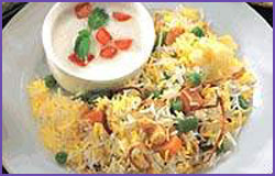 Vegetable Biryani (Light)