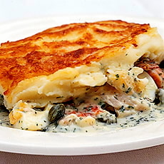 Luxury Smoked-fish Pie